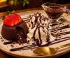 PETIT GATEAU COM SORVETE E CALDA 