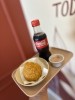 Combo coxinha croc croc + refrigerante 250ml