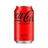 Refrigerante Coca Cola zero 350ml lata