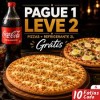 COMBO 2 PIZZA (G) + COCA 2 LITROS