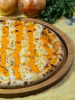 PIZZA DE TRÊS QUEIJOS