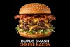 Duplo smash cheese bacon