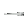 GARFO SOBR CRISTAL C/50UN ELITE