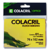 BLOCO DE NOTA COLACRIL 76X102