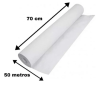 LENCOL HOSPITALAR WHITE 50X70 CELULOSE