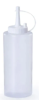 BISNAGA PLAST. LISA 350ML BCA/VERM/AM