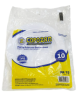 PRATO RASO 15CM BCO COPOZAN CX C/100 PACOTES 