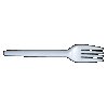 CX GARFO SOB BCO C/1000UN ELITE