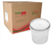 POTE REDONDO 220ML C/TAMPA C/200UN PLASTILANIA