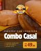 COMBO CASAL - 2 SMASH + BATATA M + 2 REFRI LATA