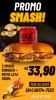 2 SMASH BURGUER + REFRI LATA 350ML