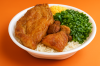 FEIJOADA INDIVIDUAL C/ BISTECA (arroz,feijoada,couve,farofa e torresmo)