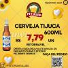 Cerveja Tijuca de 600ml(retornavel)