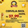 Fardo de Cerveja Skol lata 350ml C/12un