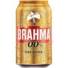 Cerveja Brahma zero de lata 350ml