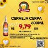 Cerveja Cerpa de 600ml(retornavel)