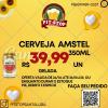 Fardo de Amstel lata 350ml C/12un