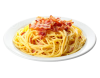 MACARRÃO AO ALHO E ÓLEO C/ BACON
