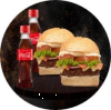 COMBO DOUBLE X-BACON REFRI E FRITAS