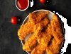 Tiras de frango empanado