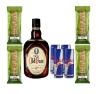 OLD PARR 1L / 4 RED BULL / 4 GELO COCO 