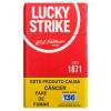LUCKY STRIKE RED R.A 1871