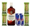 BALLANTINES FINEST 1L / 4 RED BULL / 4 GELO COCO