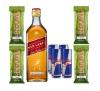 RED LABEL 1L / 4 RED BULL / 4 GELO COCO 