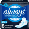 ABSORVENTE ALWAYS  NOTURNO C/ABAS L8P7   