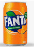 Laranja - fanta  350 ml