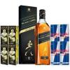 BLACK LABEL 1L - COMBO - 4 GELO + 4 RED BULL