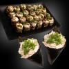 2 TEMAKIS TRADICIONAIS + 24 HOT ROLLS