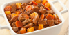CARNE EM CUBOS C/ LEGUMES