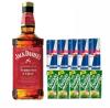 JACK DANIELS CANELA 5 GELOS 5 RED BUUL 