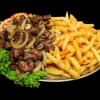PORÇÃO CONTRA FILÉ COM FRITAS