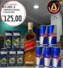 COMBO WHISKY RED LABEL