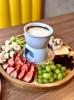 FONDUE PEQUENO GANACHE COM NINHO (serve 2 a 3 pessoas)