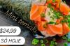 MINI TEMAKI SALMÃO PHILADELPHIA OFERTA 