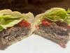 Pão Com Hamburguer de Costela C/Mussarela