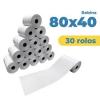 CAIXA DE BOBINA TERMICA 80X40 C/30