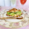 Croissant com frango 