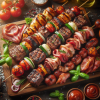 KAFTA RECHEADA COM QUEIJO