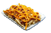 BATATA FRITA C/CHEDDAR E BACON 500g