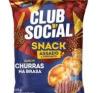 SNACK DE TRIGO E BATATA ASSADO CROCANTE CHURRAS NA BRASA CLUB SOCIAL PACOTE 68G