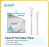 CABO USB TYPE C P/ C 66W IPHONE 15