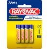 PILHA COMUM PEQUENA AAA COM 4 UNIDADES RAYOVAC