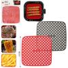 TAPETE ESTEIRA CULINARIO SILICONE QUADRADO PARA AIR FRYER / FRITADEIRA ELETRICA 16CM