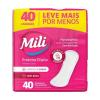ABSORVENTE MILI PROTETOR DIARIO C/40 UNIDADES
