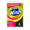ESPONJA MULTIUSO WISH C/4 UNIDADES