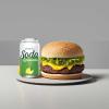 PROMOÇAO SMASH BACON+ FRITAS PEQUENA (DE 41 POR APENAS 28)
